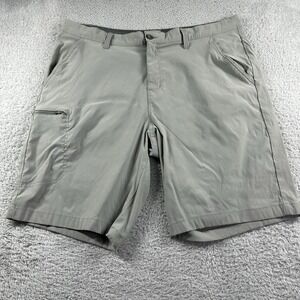 Weatherproof Vintage Shorts Men 40 Regular Fit Gray Performance Lightweight Golf
